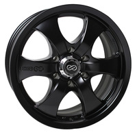 Enkei M6 Universal Truck&SUV 18x8.5 30mm Offset 6x135 Bolt Pattern 87mm Bore Black Wheel