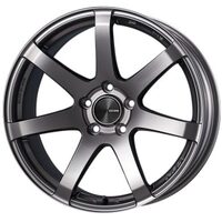 Enkei PF07 17x8.5 5x114.3 55mm Offset 75mm Bore Dark Silver Wheel