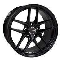 Enkei TY5 18x8 5x112 45mm Offset 72.6mm Bore Black Wheel