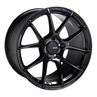 Enkei TS-V 17x8 5x100 45mm Offset 72.6mm Bore Gloss Black Wheel