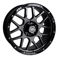 Enkei Matrix 20x9 6x139.7 BP 15mm Offset 108mm Bore Gloss Black Wheel