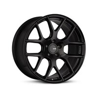 Enkei XM-6 18x8 5x120 40mm Offset 72.6mm Bore Gloss Black Wheel