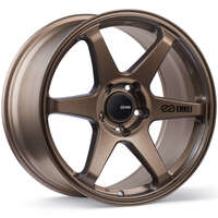 Enkei T6R 17x9 45mm Offset 5x100 Bolt Pattern 72.6 Bore Matte Bronze Wheel