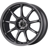 Enkei PF09 17x7 5x100 45mm Offset 75mm Bore Dark Silver Wheel