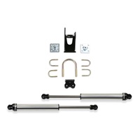 Fabtech 05-21 Ford F250/350 4WD Dual Steering Stabilizer System (Opposing Style) w/DL 2.25 Shocks