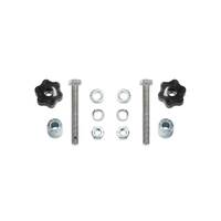 Fabtech 20-21 Jeep Gladiator 4WD Cargo Rack Hi-Lift Jack Mount Kit