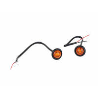 Fishbone Offroad Amber LEDs 3/4In Pair