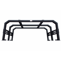 Fishbone Offroad 20+ Jeep Gladiator Bed Rack Full Tackle Rack - Black Powdercoat