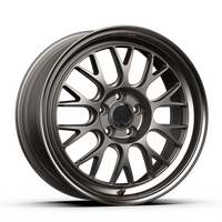 fifteen52 Holeshot RSR 18x8.5 5x108 42mm ET 63.4mm Center Bore Magnesium Grey w/ Gloss Lip