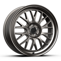 fifteen52 Holeshot RSR 19x8.5 5x108 42mm ET 63.4mm Center Bore Magnesium Grey w/ Gloss Lip