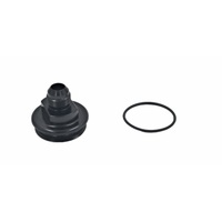 Fuelab Replacement Filter Cap -10AN Inlet - Black