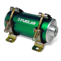 Fuelab Prodigy High Flow Carb In-Line Fuel Pump w/External Bypass - 1800 HP - Green