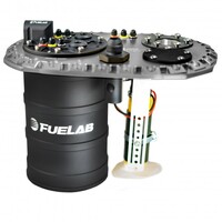 Fuelab Quick Service Surge Tank w/49614 Lift Pump & No Surge Pump - Titanium