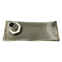 Fuelab In-Tank Fuel Sock Kit 100 Micron Stainless w/-10AN Adaptor Fitting for 4X4xx Series Pumps