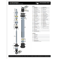 Fox External 0.300 W x 5.830 TLG x 0.050 TH Dia. 1.834 Bore