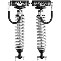 Fox 2007 Chevy 1500 4WD w/UCA 2.5 Factory Series 5.35in. R/R Coilover Shock Set - Black/Zinc