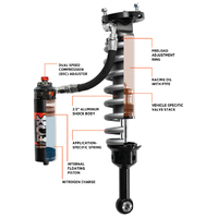 FOX 05+ Toyota Tacoma Performance Elite 2.5 Series Shock Front 2in Lift