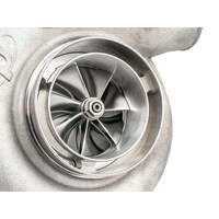 Forced Performance Subaru STi/WRX Black Turbocharger 84mm CH10CM Turbine Hsg Internal WG w/Oil Line