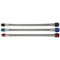 Fragola -3AN x -4AN Nut 4AN Nitrous Line 8.5in Blue Nuts