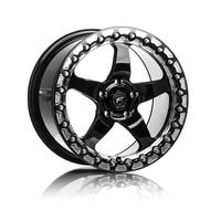 Forgestar D5 Beadlock 17x10 / 5x114.3 BP / ET50 / 7.5in BS Gloss Black Wheel