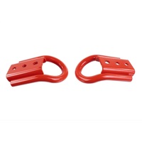 Ford Racing 21-23 Bronco Rear Tow Hook Pair - Red