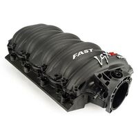 FAST LSXR 102MM Rect Port Intake Manifold - Black w/ 102MM Big Mouth Billet Throttle Body (Kit)