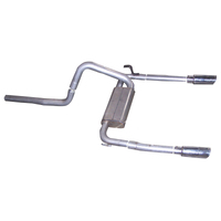 Gibson 98-02 Chevrolet Camaro Z28 5.7L 3in Cat-Back Dual Exhaust - Aluminized