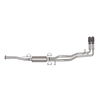 Gibson 15-22 Chevrolet Colorado LT 2.5L 2.25in Cat-Back Dual Sport Exhaust - Aluminized