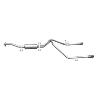 Gibson 15-22 Chevrolet Colorado LT 2.5L 2.25in Cat-Back Dual Split Exhaust - Aluminized