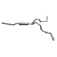 Gibson 07-10 Chevrolet Silverado 2500 HD LT 6.0L 3in Cat-Back Dual Extreme Exhaust - Aluminized