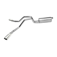 Gibson 14-18 GMC Sierra 1500 Denali 6.2L 3.5in/2.25in Cat-Back Dual Extreme Exhaust - Aluminized