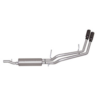 Gibson 15-19 Chevrolet Tahoe LS 5.3L 2.25in Cat-Back Dual Sport Exhaust - Aluminized