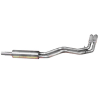 Gibson 98-01 Dodge Ram 1500 Laramie 3.9L 2.5in Cat-Back Dual Sport Exhaust - Aluminized