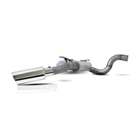 Gibson 18-22 Jeep Wrangler JL Sport 3.6L 2.5in Cat-Back Single Exhaust - Stainless