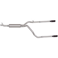 Gibson 2003 Dodge Ram 1500 Laramie 5.7L 2.5in Cat-Back Dual Split Exhaust - Aluminized