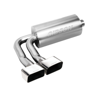 Gibson 88-93 Chevrolet C1500 Cheyenne 5.7L 2.5in Cat-Back Super Truck Exhaust - Stainless