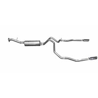 Gibson 00-01 Chevrolet Tahoe Base 4.8L 2.25in Cat-Back Dual Split Exhaust - Stainless