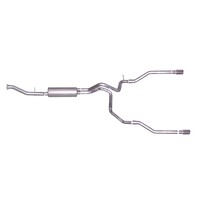 Gibson 00-01 Chevrolet Suburban 1500 Base 5.3L 2.25in Cat-Back Dual Split Exhaust - Stainless