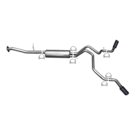 Gibson 00-06 Chevrolet Suburban 1500 LS 5.3L 2.25in Cat-Back Dual Extreme Exhaust - Black Elite