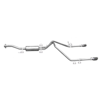 Gibson 15-22 Chevrolet Colorado LT 2.5L 2.25in Cat-Back Dual Split Exhaust - Stainless