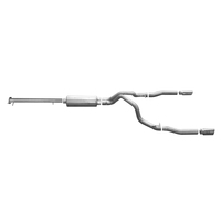 Gibson 15-19 GMC Sierra 2500 HD Base 6.0L 3in Cat-Back Dual Split Exhaust - Stainless