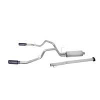 Gibson 11-19 Chevrolet Silverado 2500 HD LT 6.0L 3in Cat-Back Dual Split Exhaust - Black Elite