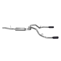 Gibson 11-19 Chevrolet Silverado 2500 HD LT 6.0L 3.5in/3in Cat-Back Dual Split Exhaust - Black Elite