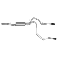 Gibson 15-18 Chevrolet Tahoe LS 5.3L 2.25in Cat-Back Dual Split Exhaust - Black Elite