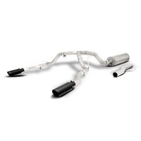 Gibson 21-22 Chevy Tahoe High Country 6.2L 4WD 2.5in Cat-Back Dual Split T409 SS Exhaust - Black