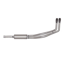 Gibson 88-93 Chevrolet C1500 Cheyenne 5.7L 2.5in Cat-Back Dual Sport Exhaust - Stainless