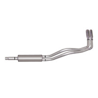 Gibson 94-96 Dodge Ram 1500 Base 3.9L 2.5in Cat-Back Dual Sport Exhaust - Aluminized