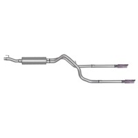 Gibson 02-05 Dodge Ram 1500 SLT 4.7L 2.5in Cat-Back Dual Split Exhaust - Stainless