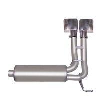 Gibson 04-05 Dodge Ram 1500 SLT 5.7L 2.5in Cat-Back Super Truck Exhaust - Stainless