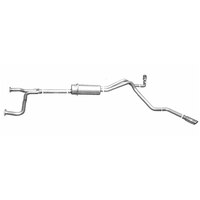 Gibson 04-10 Nissan Titan LE 5.6L 2.5in Cat-Back Dual Extreme Exhaust - Stainless